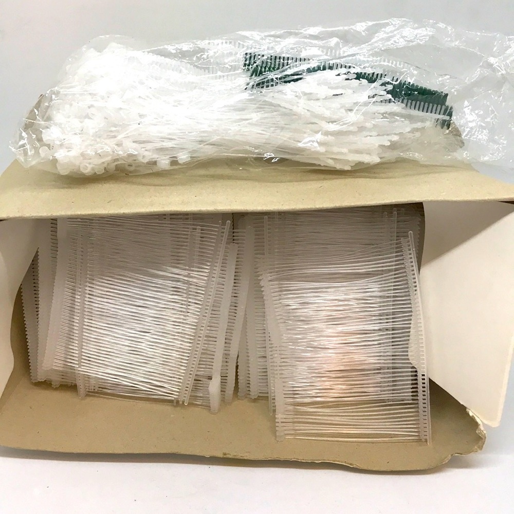 3” Plastic Clothing Tags, Fits All Standard Tag Attachers + Special Bundle Offer